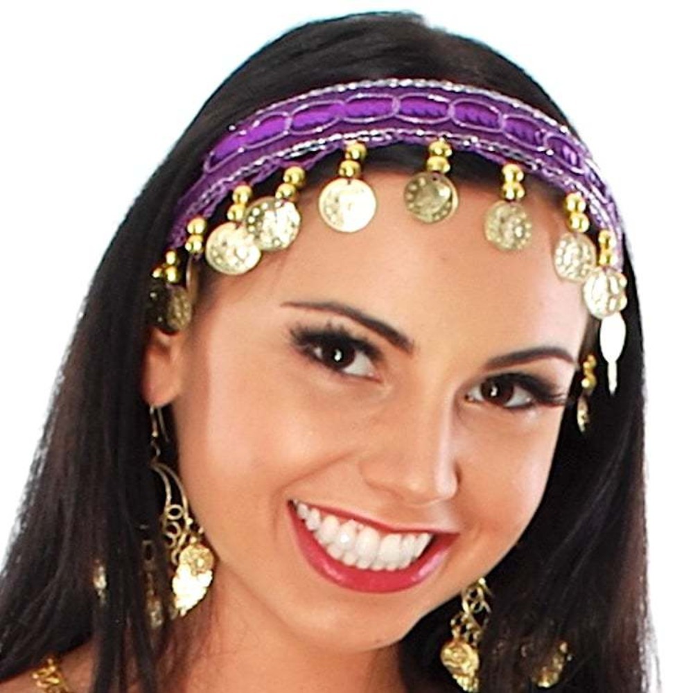 Women Accessories India - Serre-tête en plastique multicolore ethnique pour