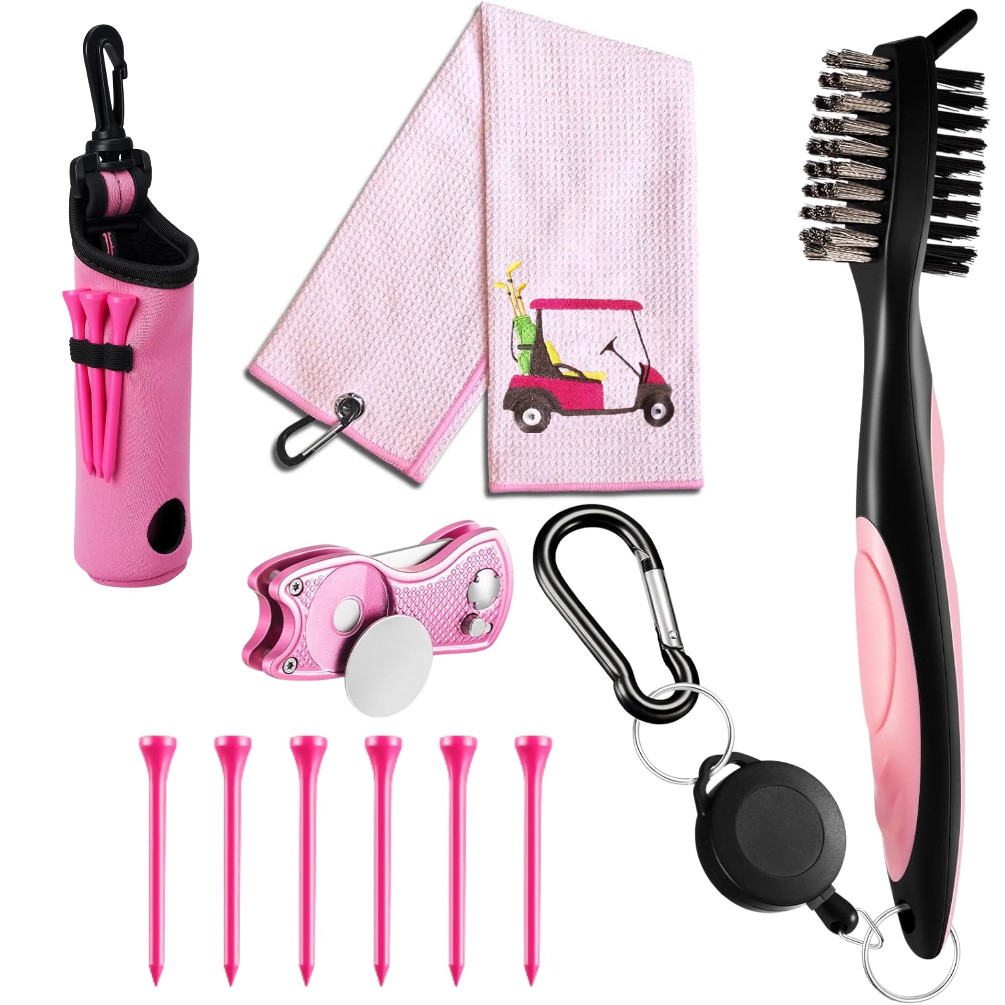 Women'S Golf Accessories - Kit d'accessoires de golf 10 pièces,