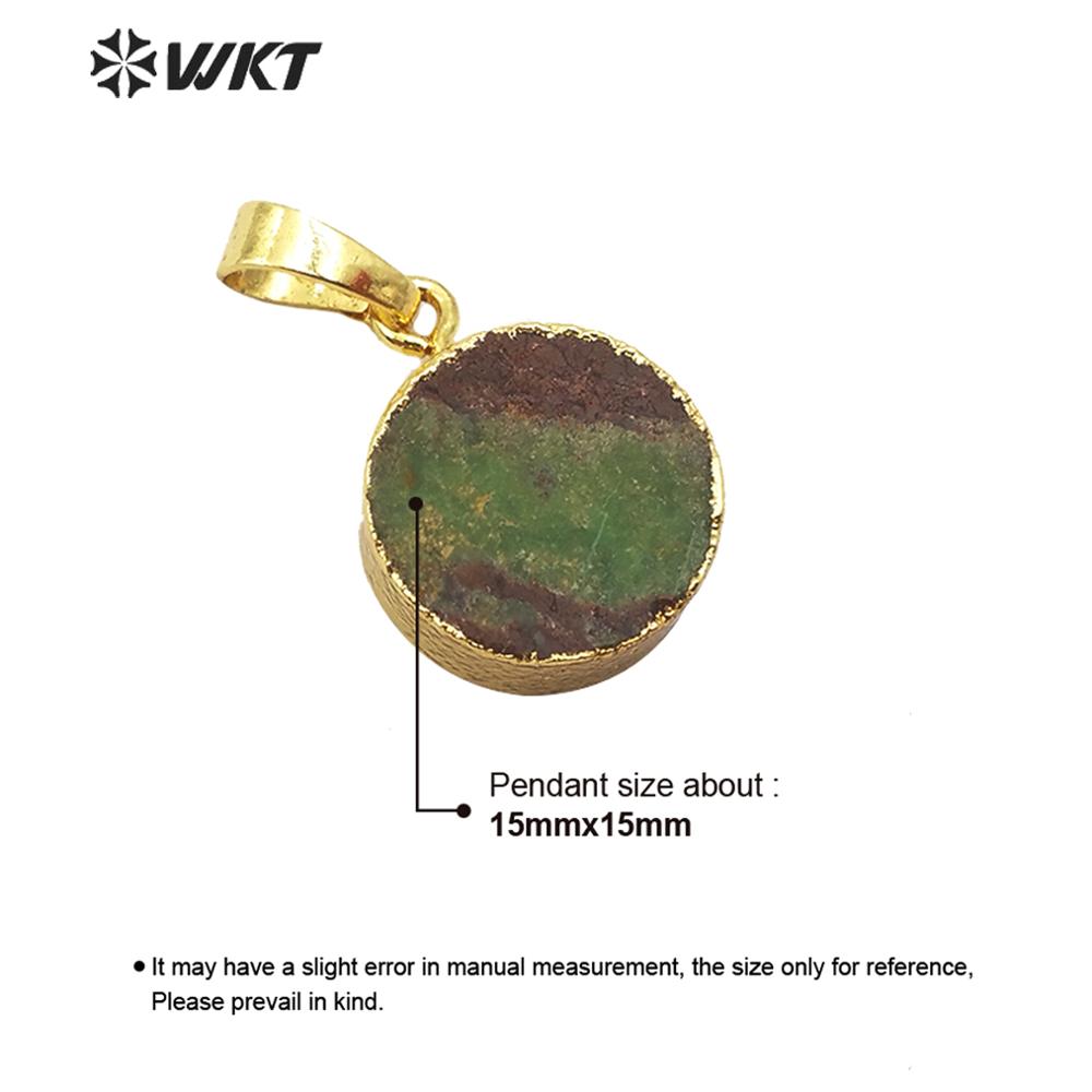 Women'S Accessories Australia - WT-P1509 Pendentif populaire en chrysoprase naturelle