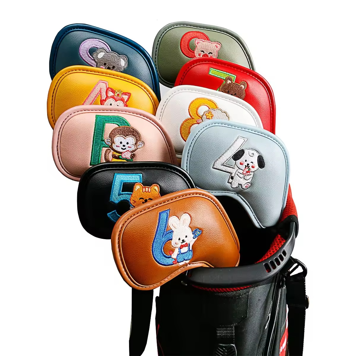 Women'S Golf Accessories - 9 housses de tête de fer
