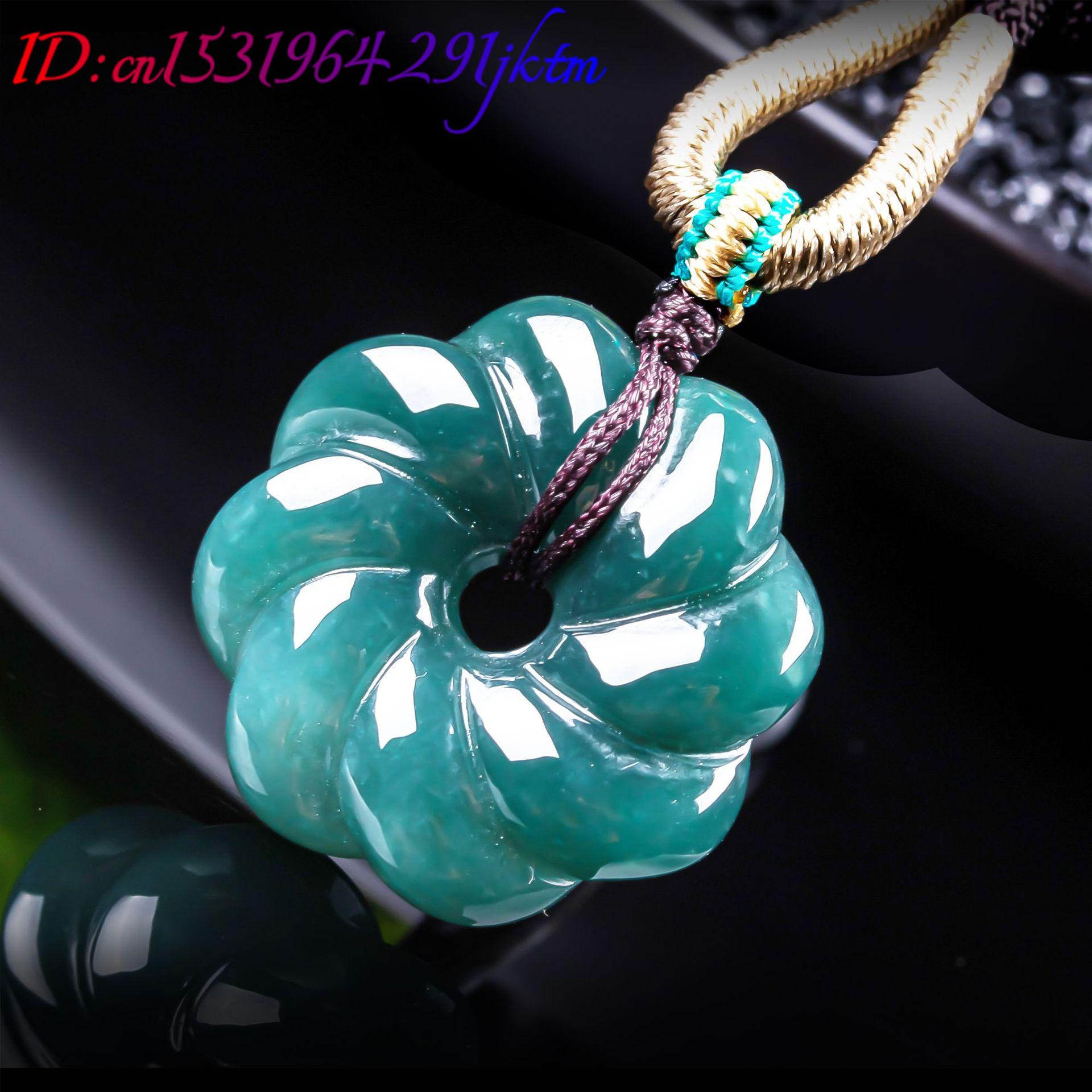 Collier avec pendentif en jade - Women Accessories Gift avis et prix