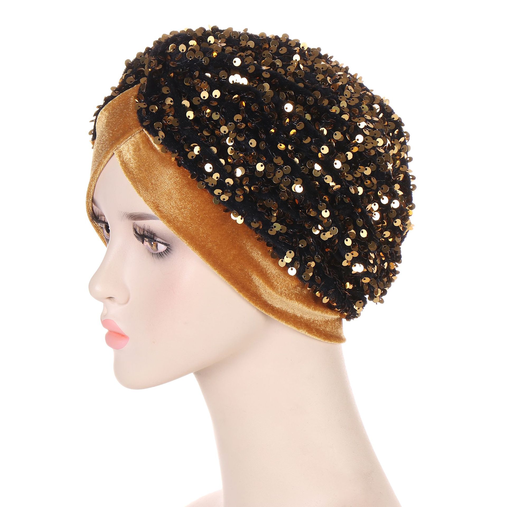 Casquettes Turban en velours à - Women Accessories India avis et prix