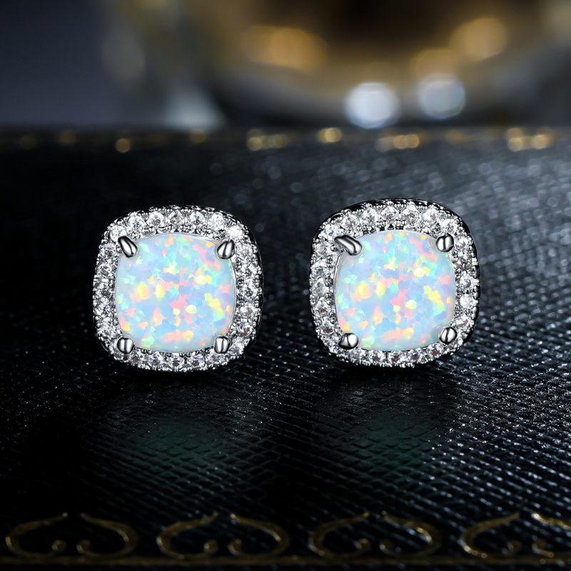Clous d'oreille carrés à quatr - Women'S Accessories Australia avis et prix