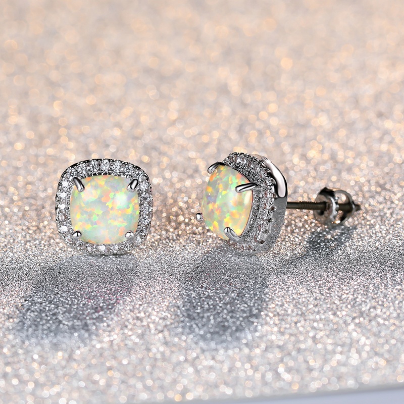 Clous d'oreille carrés à quatr - Women'S Accessories Australia avis et prix