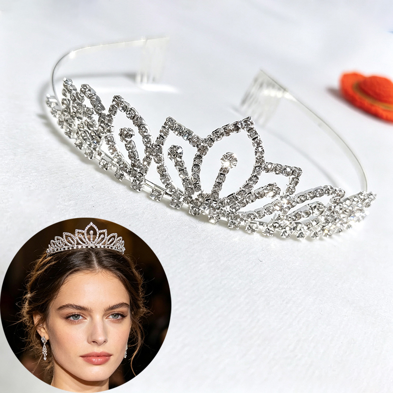 Couronne de mariée en strass s - Women Accessories Gift avis et prix