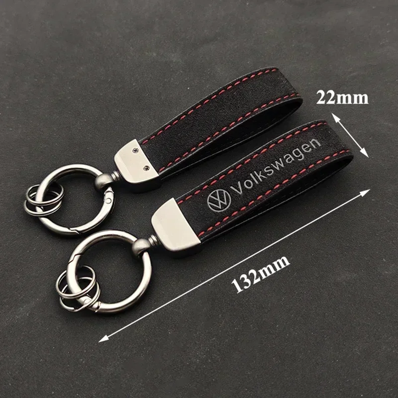 Porte-clés de luxe en cuir sué - Women'S Golf Accessories avis et prix