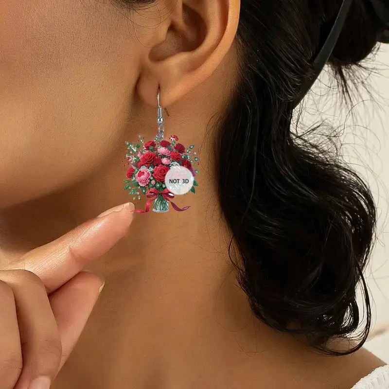Boucles d'oreilles en acryliqu - Women Accessories Bouquet avis et prix