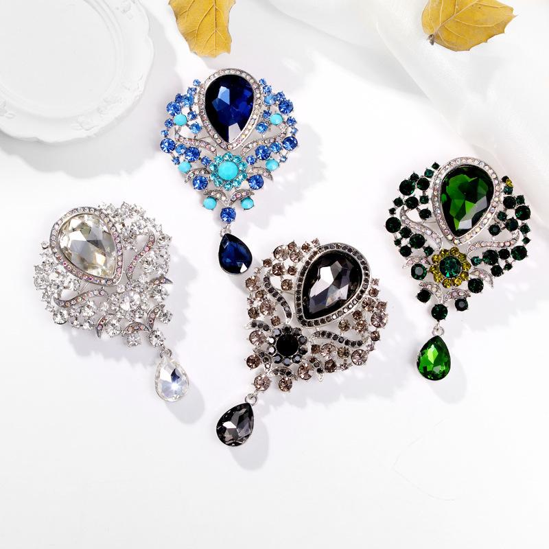 1 pièce Broche pendante en for - Women Accessories Bouquet avis et prix