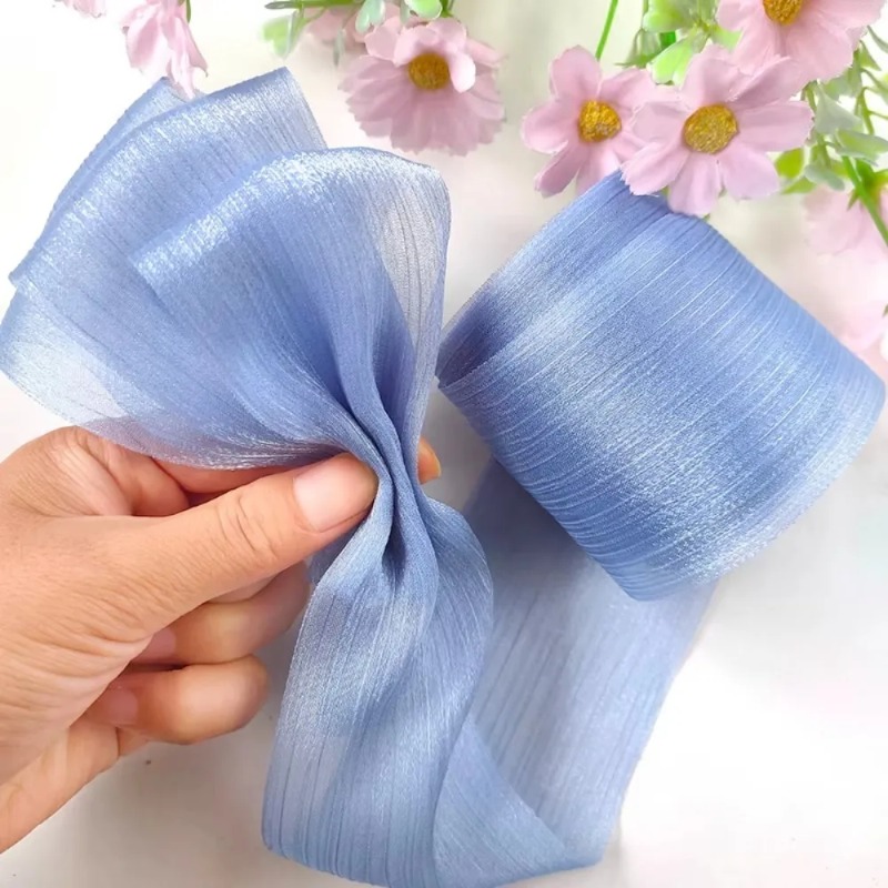 Ruban plissé en mousseline de  - Women Accessories Bouquet avis et prix