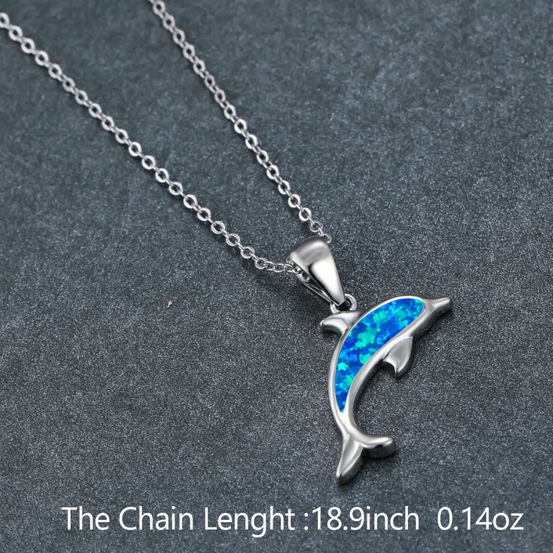 Nouveau Pendentif Dauphin Bleu - Women'S Accessories Australia avis et prix