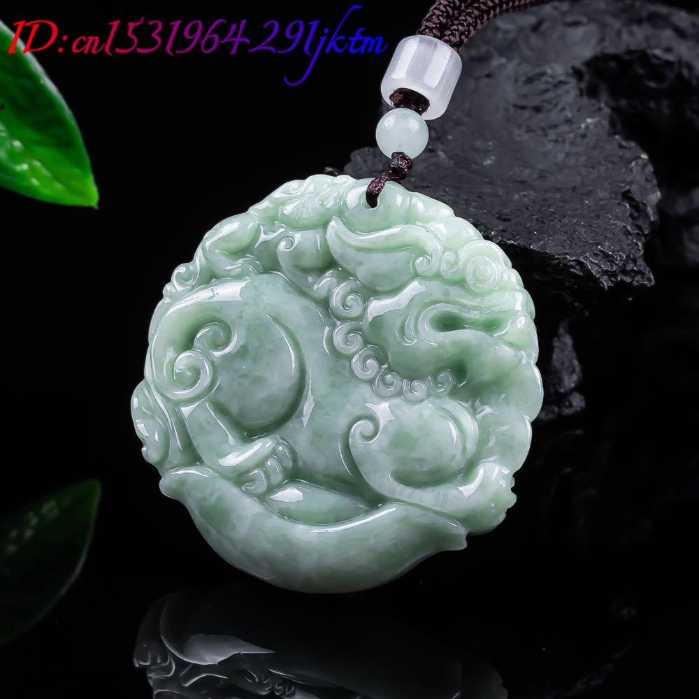 Collier pendentif Pixiu en jad - Women Accessories Gift avis et prix
