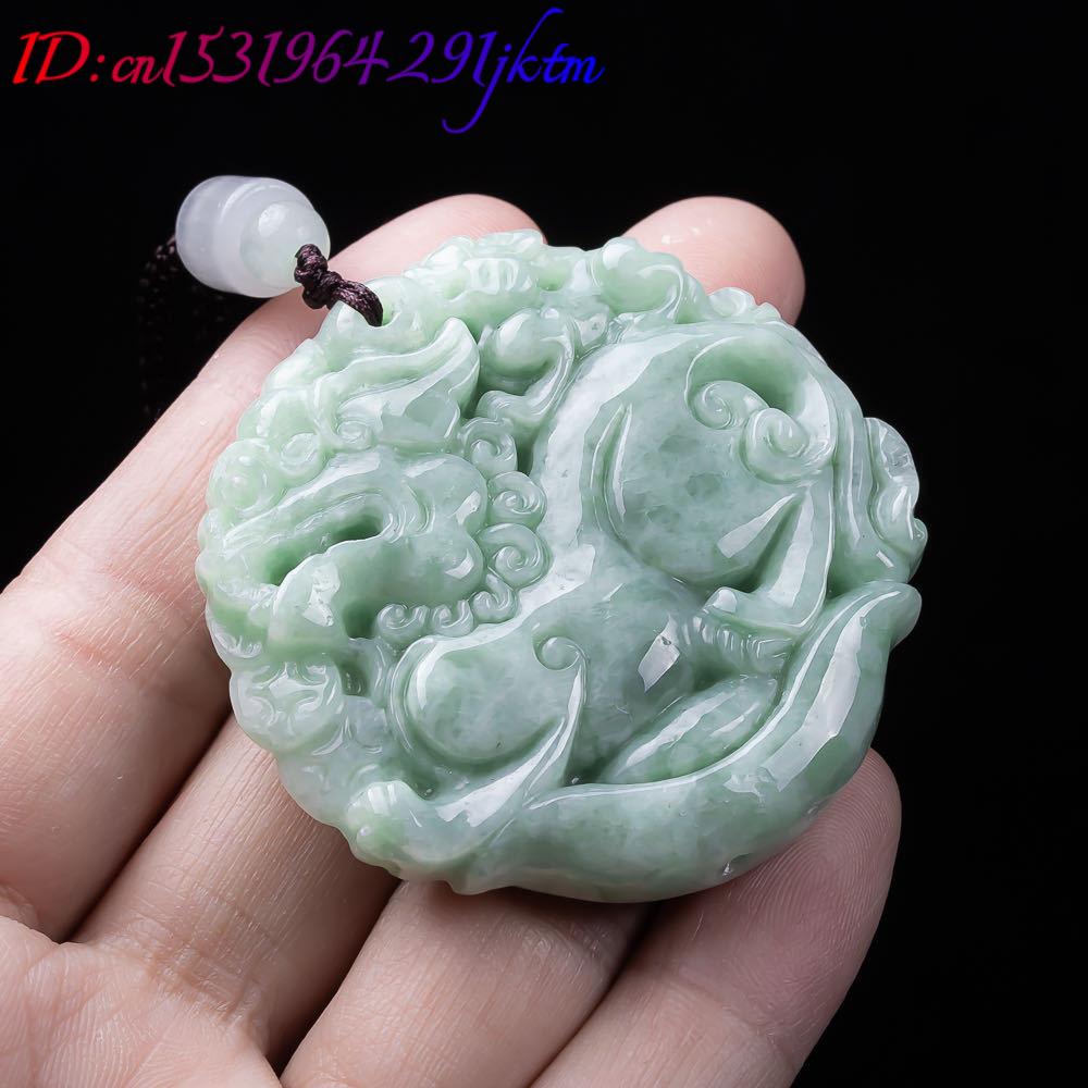 Collier pendentif Pixiu en jad - Women Accessories Gift avis et prix